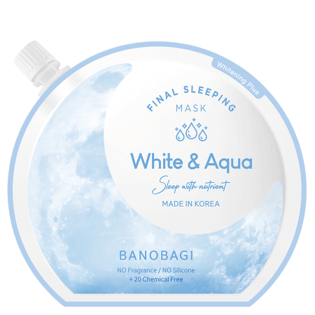 Banobagi,Banobagi Final Sleeping Mask White&Aqua,White&Aqua,Final Sleeping Mask